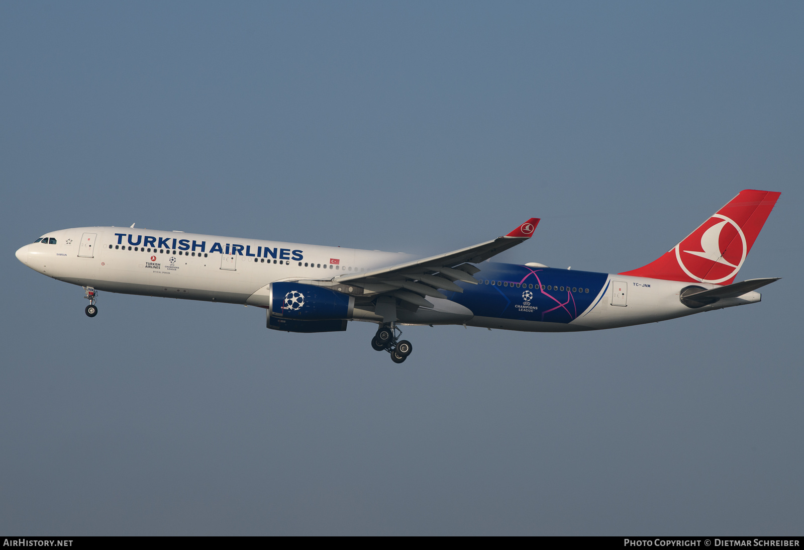 Aircraft Photo of TC-JNM | Airbus A330-343 | Turkish Airlines | AirHistory.net #624825