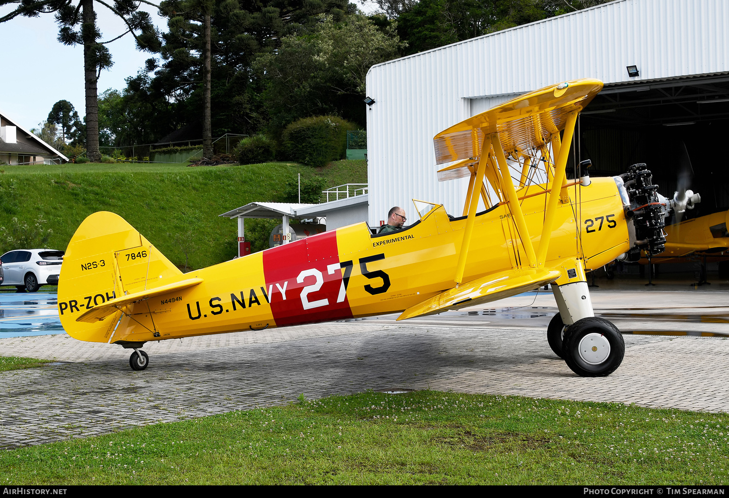 Aircraft Photo of PR-ZOH / N4494N / 7846 | Boeing N2S-5 Kaydet (E75) | USA - Navy | AirHistory.net #624838