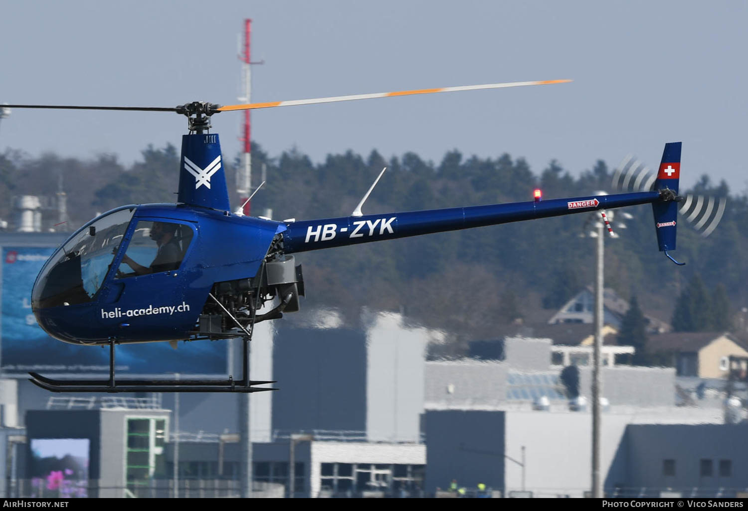 Aircraft Photo of HB-ZYK | Robinson R-22 Beta II | Heli Academy | AirHistory.net #624855