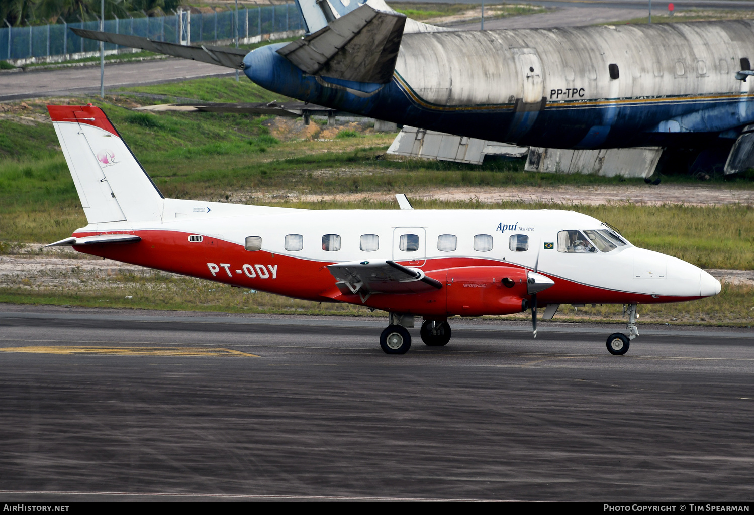 Aircraft Photo of PT-ODY | Embraer EMB-110P1 Bandeirante | Apui Taxi Aereo | AirHistory.net #624893