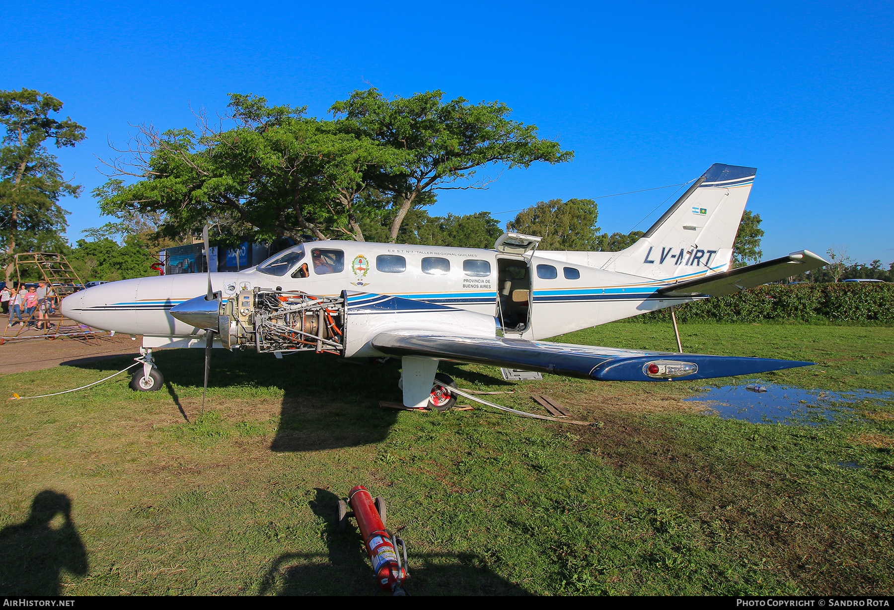 Aircraft Photo of LV-MRT | Cessna 441 Conquest | Provincia de Buenos Aires | AirHistory.net #624895