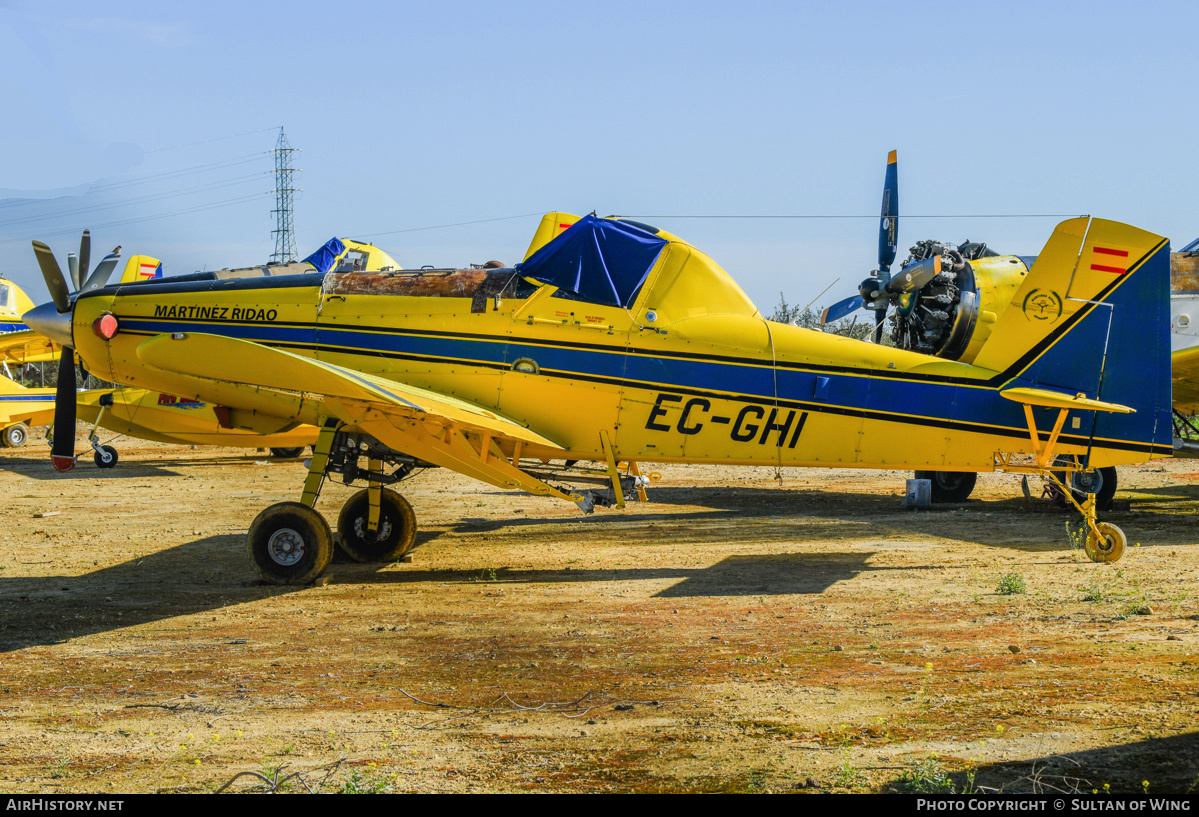 Aircraft Photo of EC-GHI | Air Tractor AT-502B | Martínez Ridao Aviación | AirHistory.net #624908