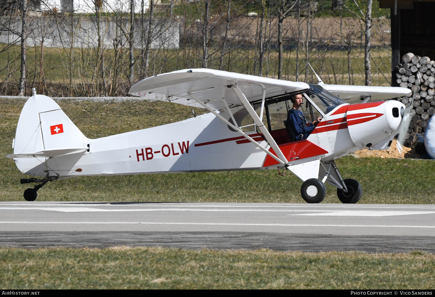 Aircraft Photo of HB-OLW | Piper PA-18-180 Super Cub | AirHistory.net #624924