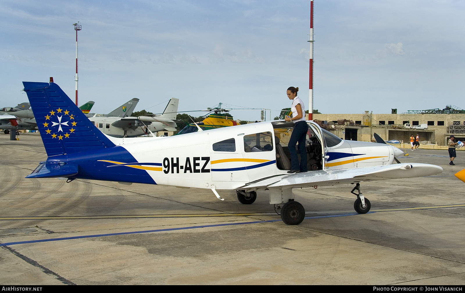 Aircraft Photo of 9H-AEZ | Piper PA-28-161 Cherokee Warrior II | European Flight Academy | AirHistory.net #624928