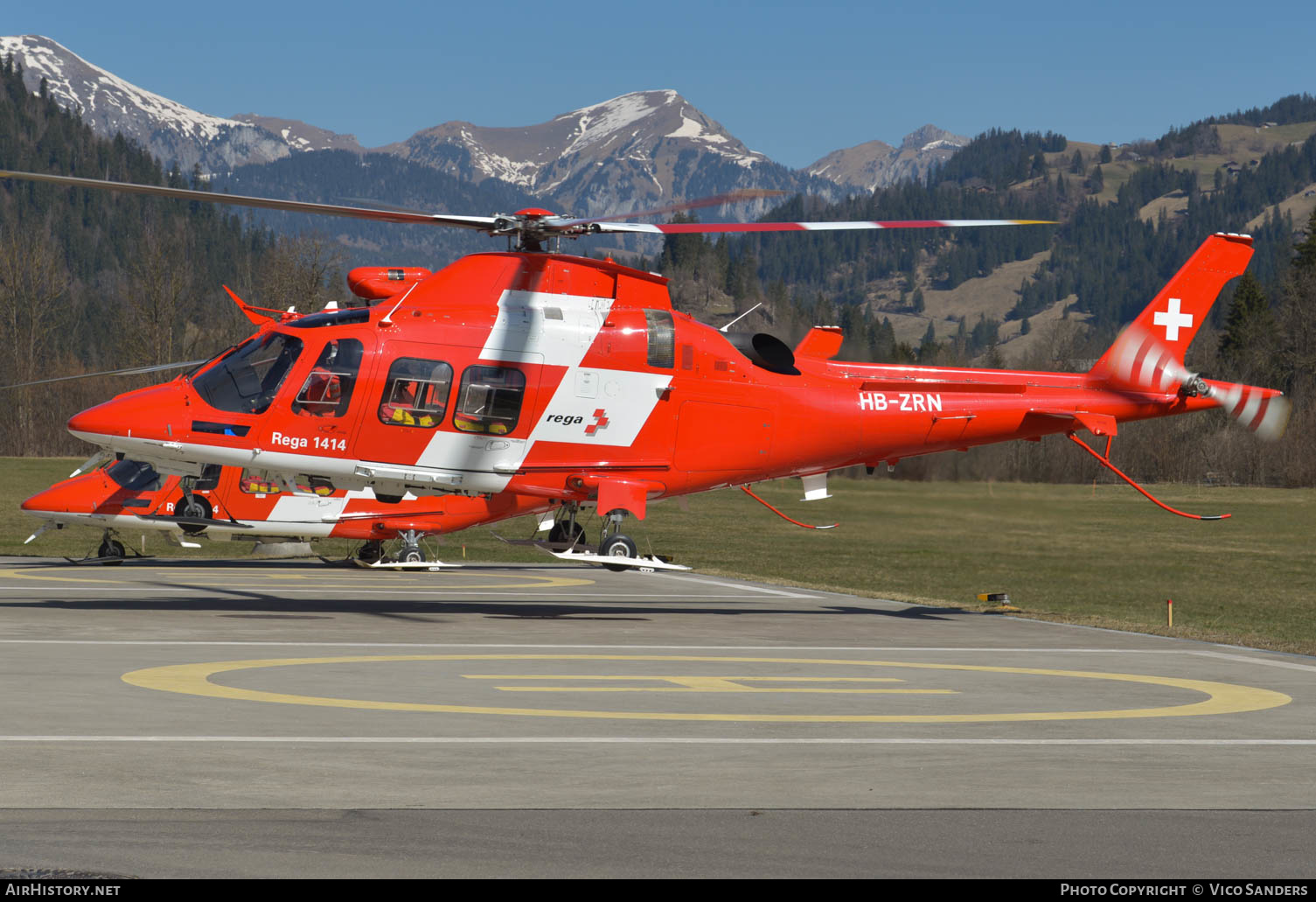 Aircraft Photo of HB-ZRN | AgustaWestland AW-109SP Da Vinci | REGA - Swiss Air Ambulance | AirHistory.net #624937