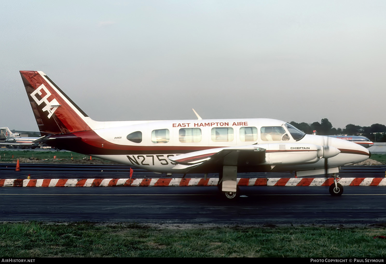 Aircraft Photo of N27537 | Piper PA-31-350 Navajo Chieftain | East Hampton Aire - EHA | AirHistory.net #624942