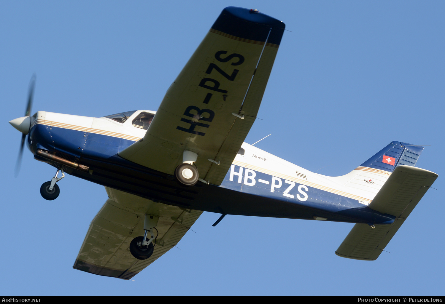 Aircraft Photo of HB-PZS | Piper PA-28-161 Warrior III | AirHistory.net #624944