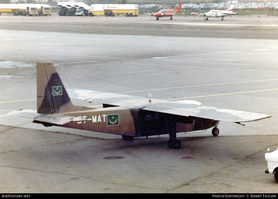 Aircraft Photo of 5T-MAT | Britten-Norman BN-2A-21 Defender | Mauritania - Air Force | AirHistory.net #624950