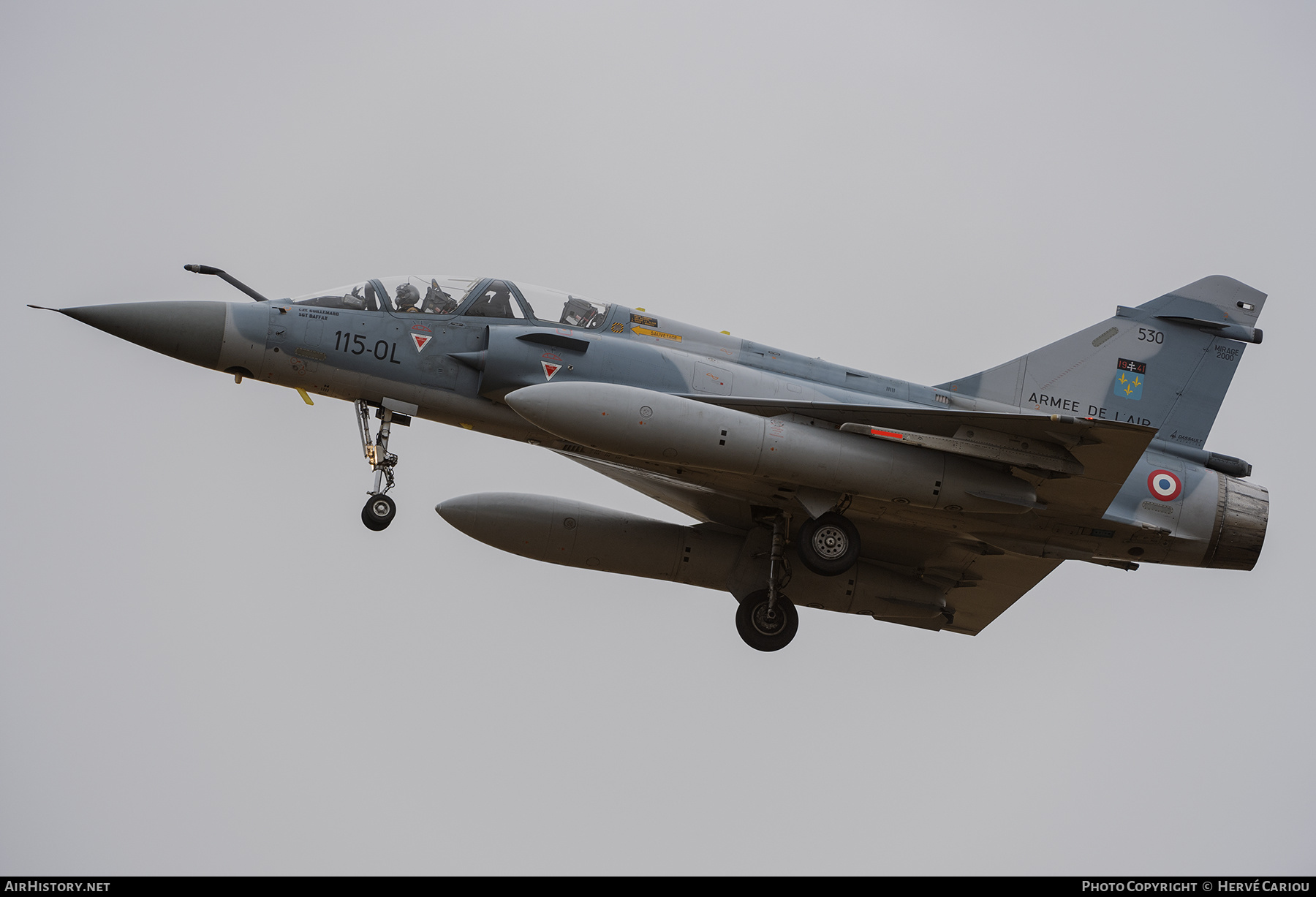 Aircraft Photo of 530 | Dassault Mirage 2000B | France - Air Force | AirHistory.net #624972
