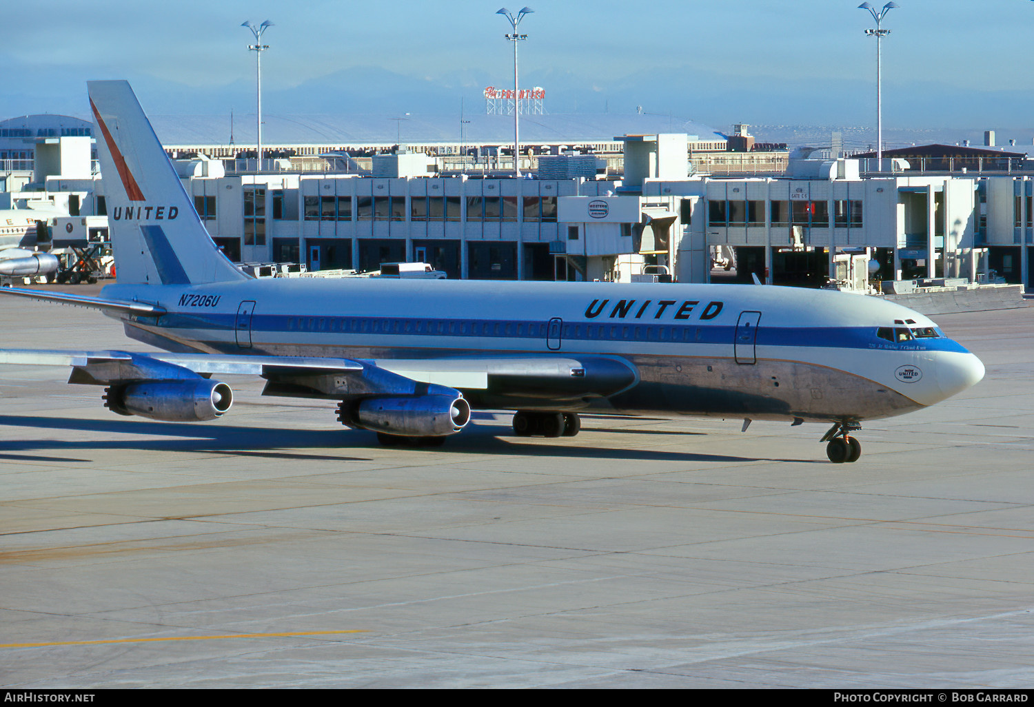 Aircraft Photo of N7206U | Boeing 720-022 | United Air Lines | AirHistory.net #624973