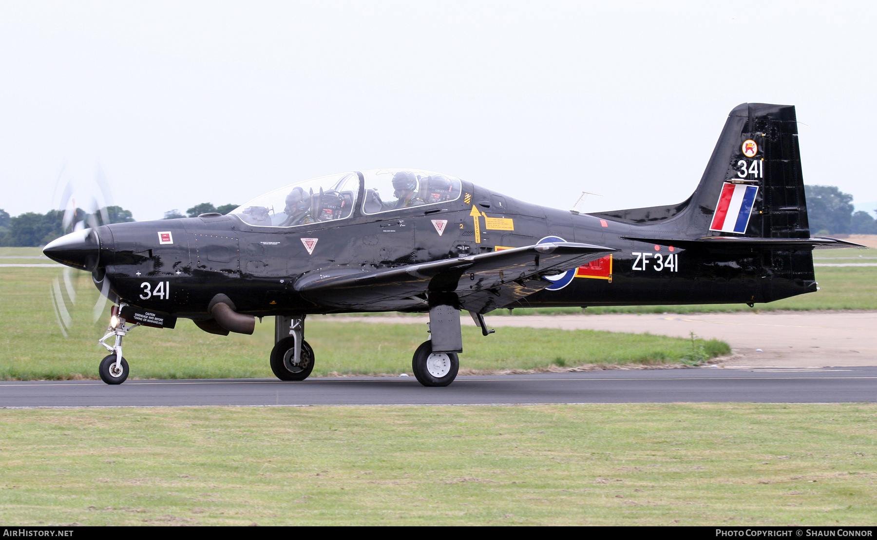 Aircraft Photo of ZF341 | Short S-312 Tucano T1 | UK - Air Force | AirHistory.net #624975