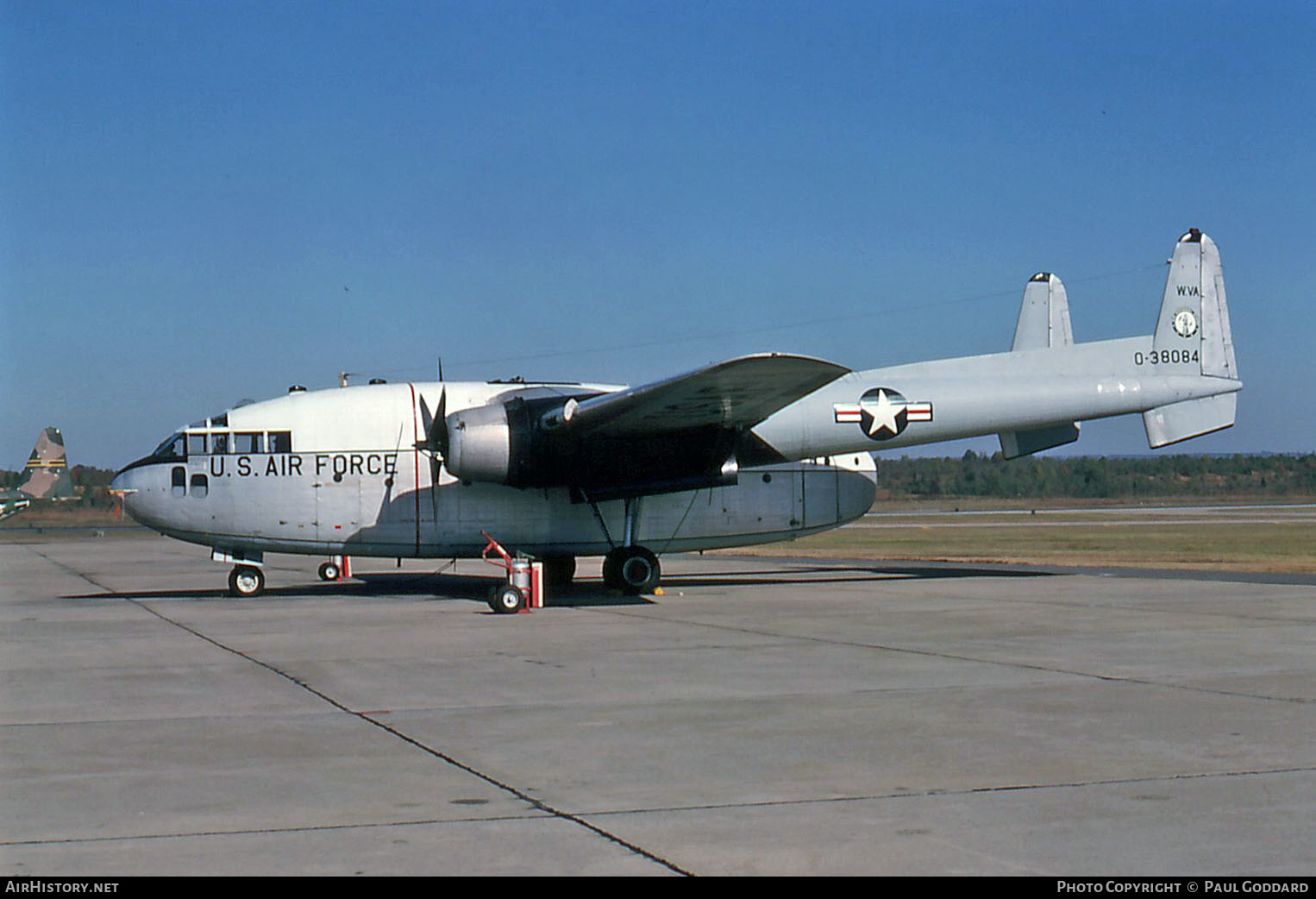Aircraft Photo of 53-8084 / 0-38084 | Fairchild C-119L Flying Boxcar | USA - Air Force | AirHistory.net #624982