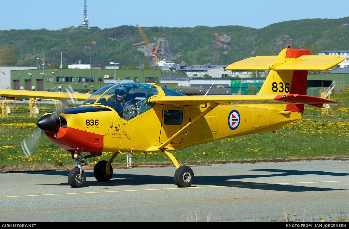 Aircraft Photo of 836 | Saab MFI-17 Supporter | Norway - Air Force | AirHistory.net #624984