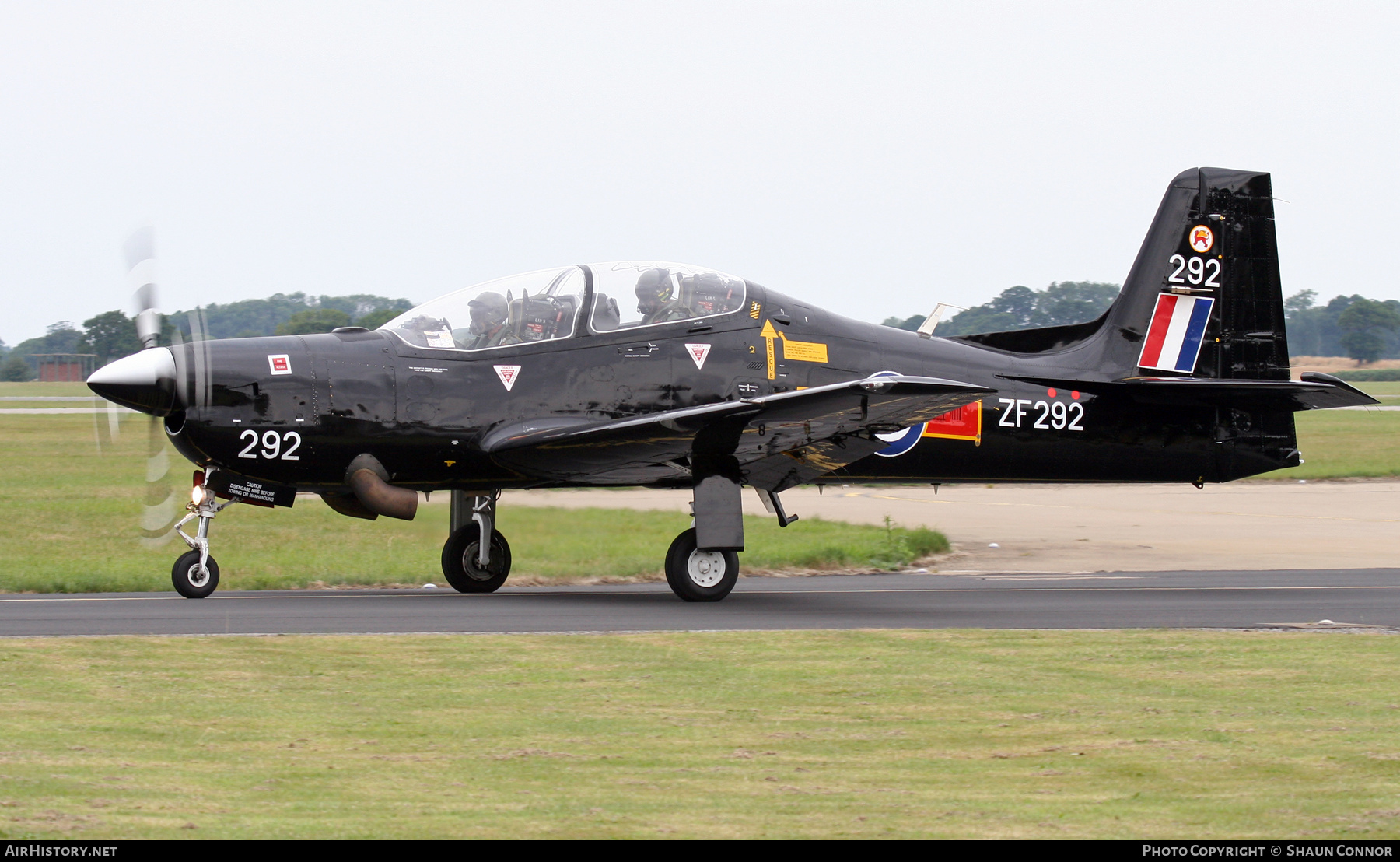 Aircraft Photo of ZF292 | Short S-312 Tucano T1 | UK - Air Force | AirHistory.net #624991