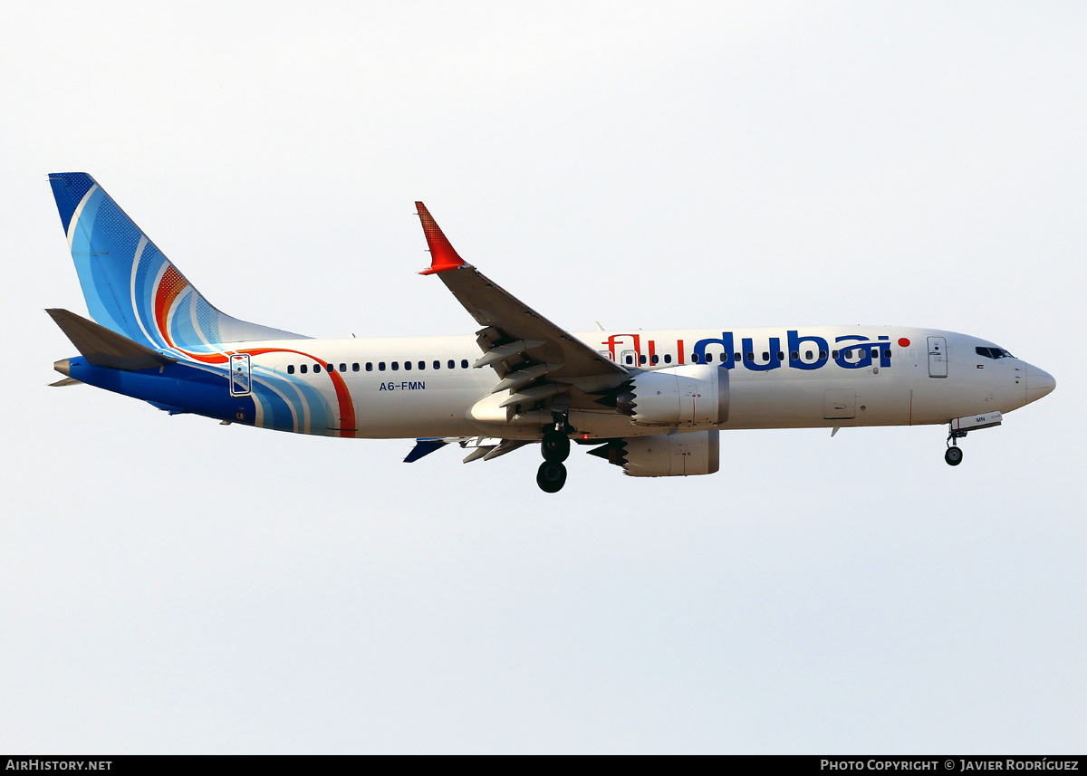 Aircraft Photo of A6-FMN | Boeing 737-8 Max 8 | Flydubai | AirHistory.net #625043