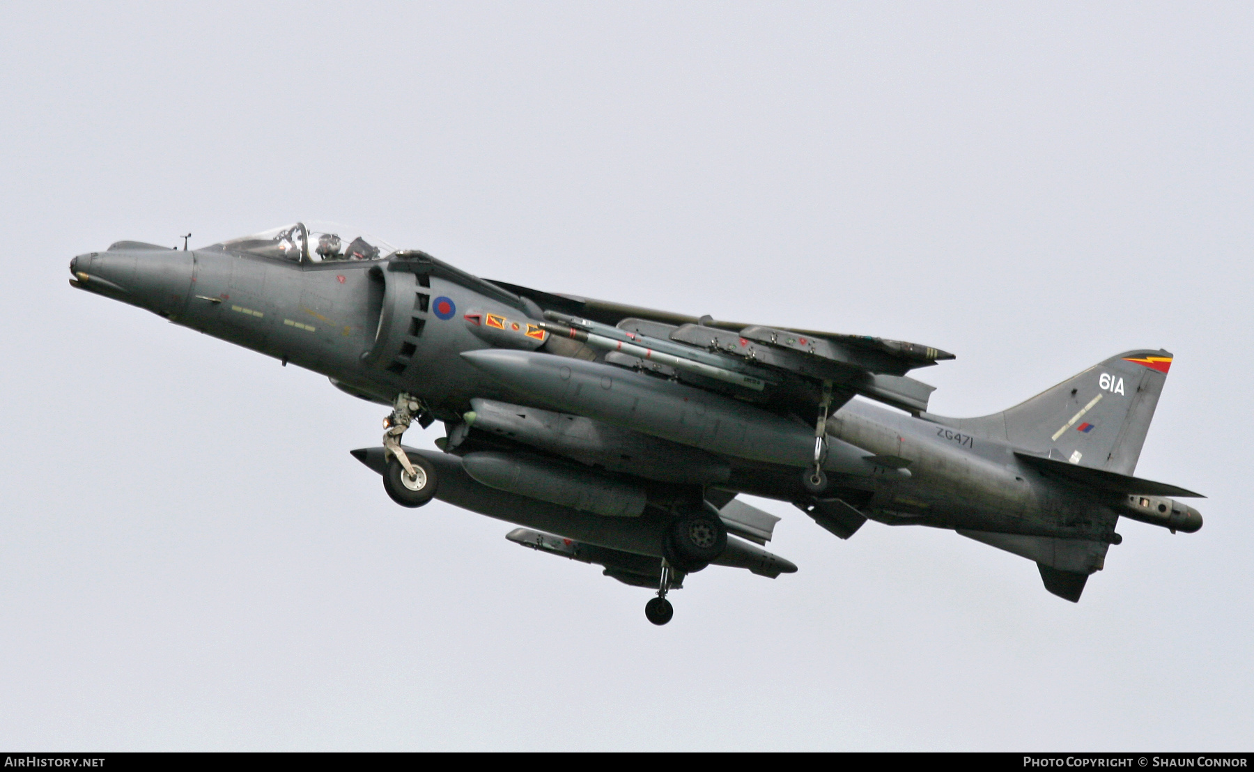 Aircraft Photo of ZG471 | British Aerospace Harrier GR7A | UK - Air Force | AirHistory.net #625047