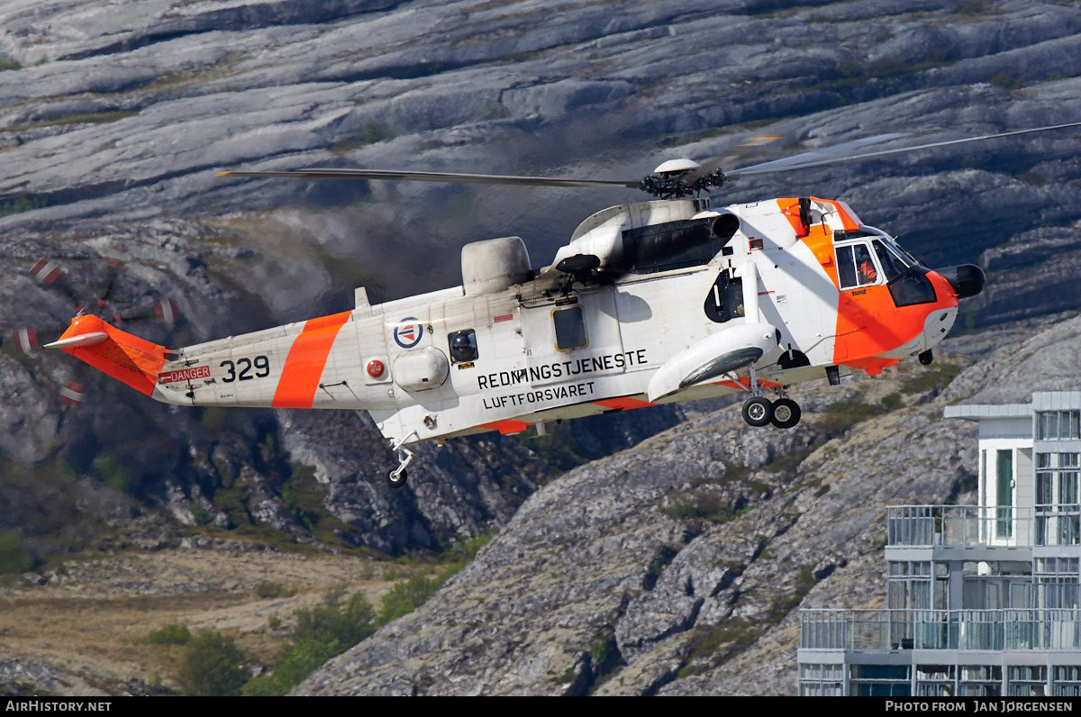 Aircraft Photo of 329 | Westland WS-61 Sea King Mk43B | Norway - Air Force | AirHistory.net #625050