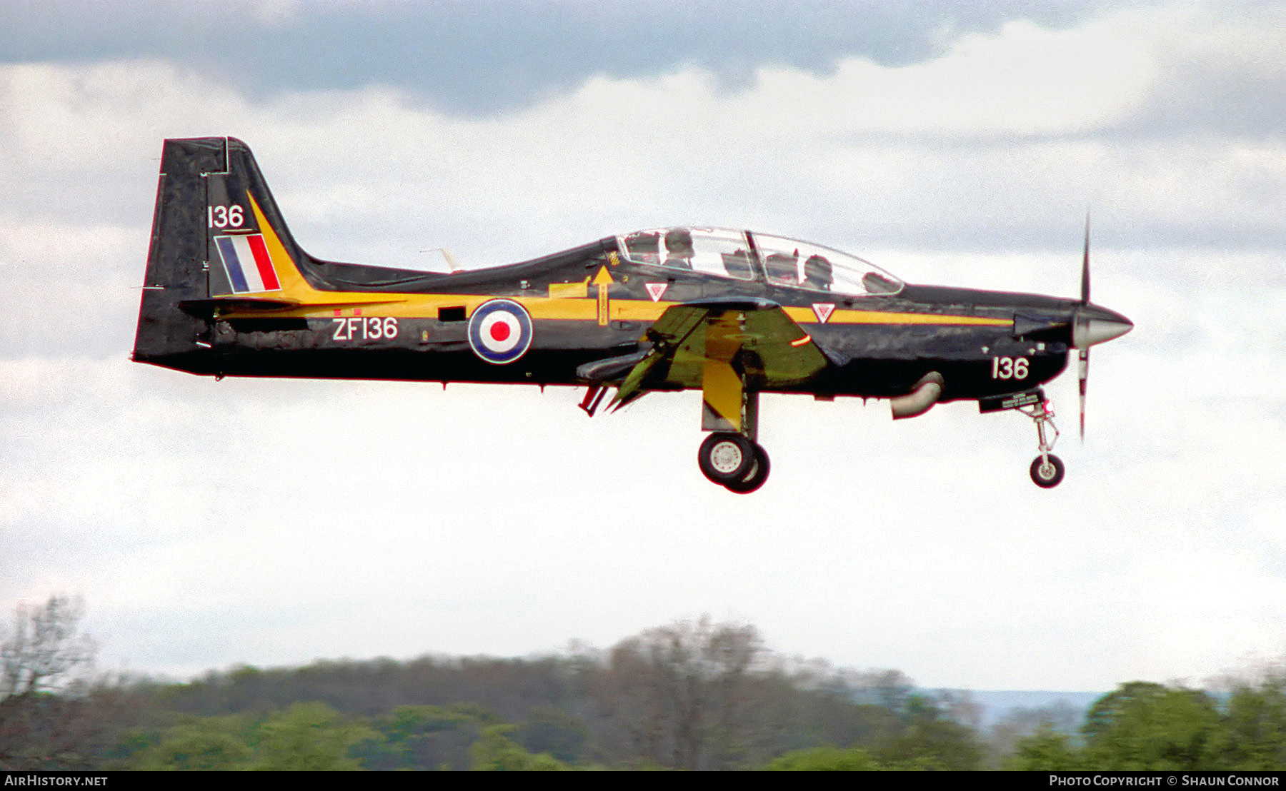Aircraft Photo of ZF136 | Short S-312 Tucano T1 | UK - Air Force | AirHistory.net #625058