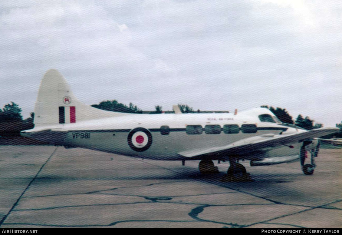 Aircraft Photo of VP981 | De Havilland D.H. 104 Devon C2/2 | UK - Air Force | AirHistory.net #625061