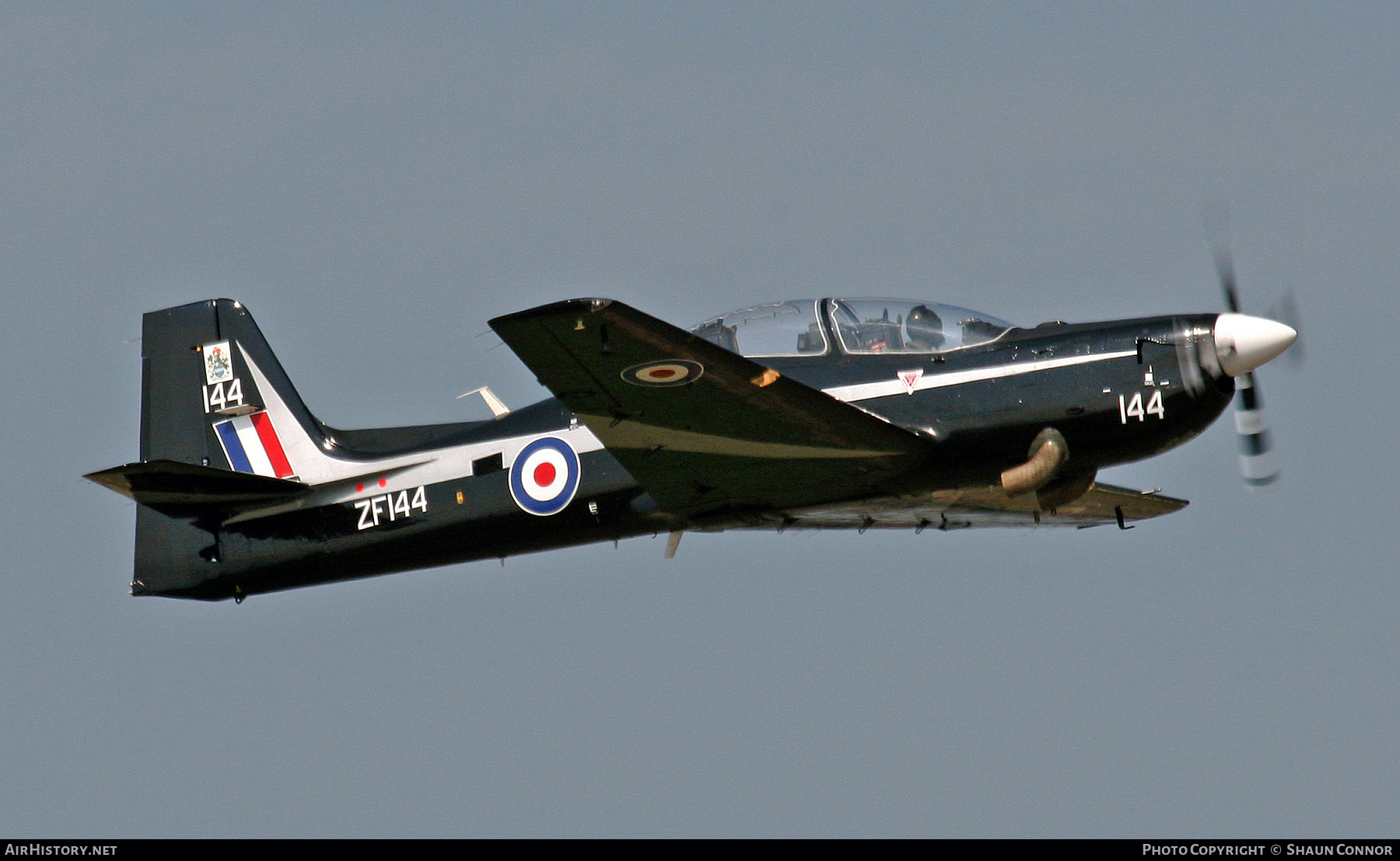 Aircraft Photo of ZF144 | Short S-312 Tucano T1 | UK - Air Force | AirHistory.net #625069