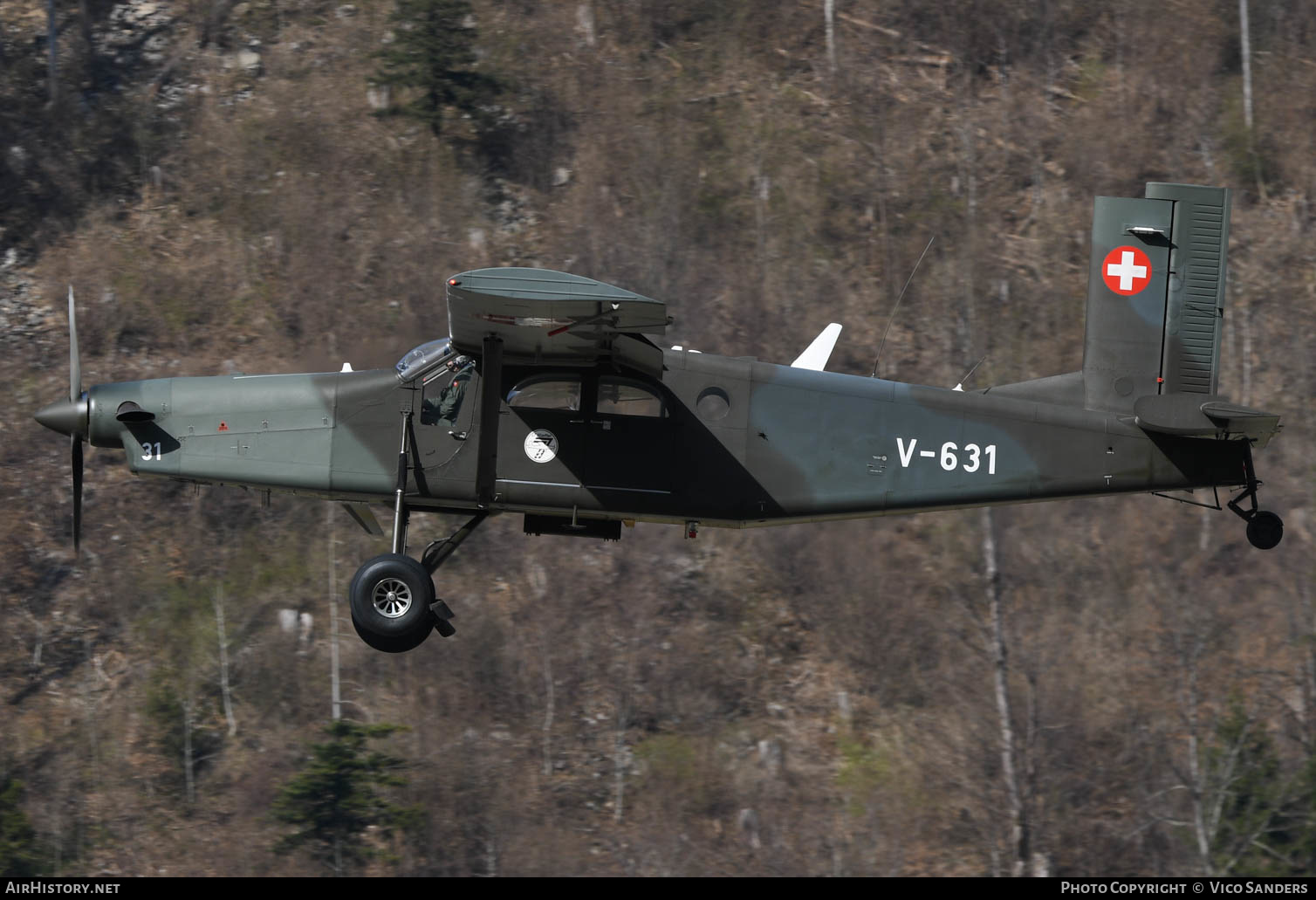 Aircraft Photo of V-631 | Pilatus PC-6/B2-H2M Turbo Porter | Switzerland - Air Force | AirHistory.net #625074