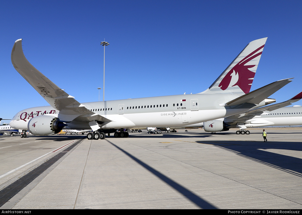 Aircraft Photo of A7-BHN | Boeing 787-9 Dreamliner | Qatar Airways | AirHistory.net #625076