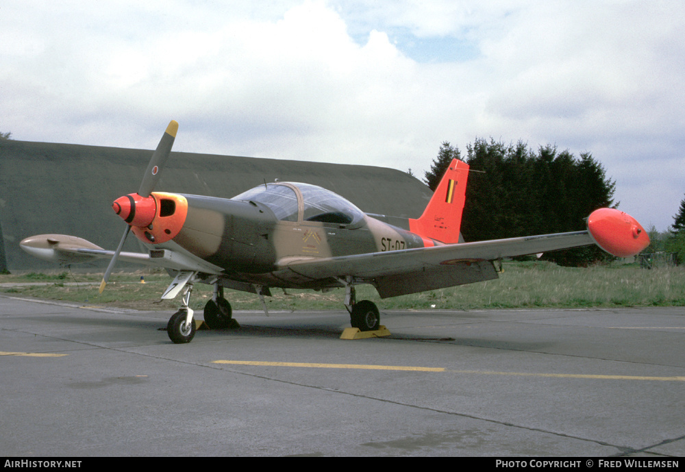 Aircraft Photo of ST-07 | SIAI-Marchetti SF-260M | Belgium - Air Force | AirHistory.net #625084