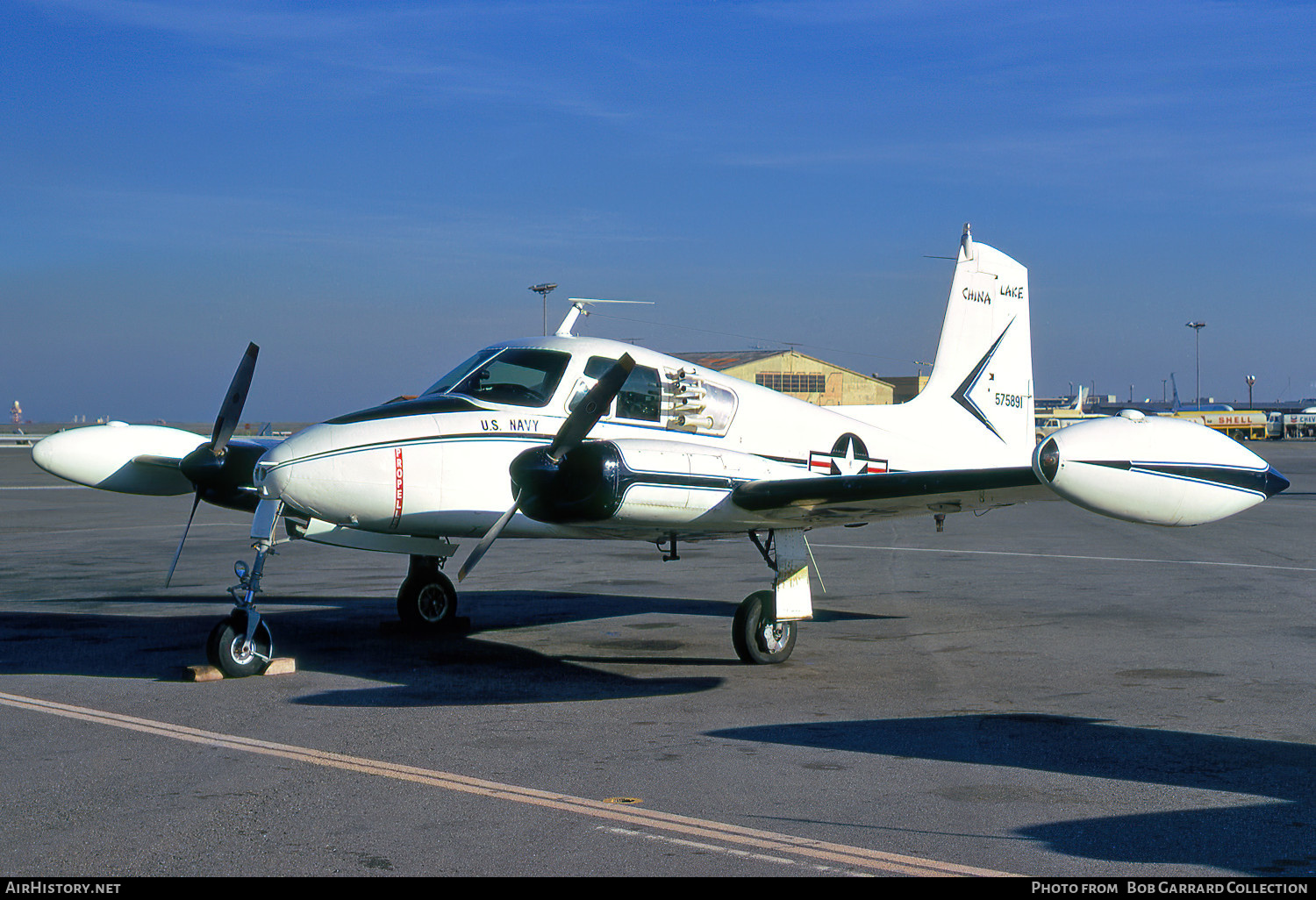 Aircraft Photo of 575891 | Cessna U-3A Blue Canoe (310A/L-27A) | USA - Navy | AirHistory.net #625097