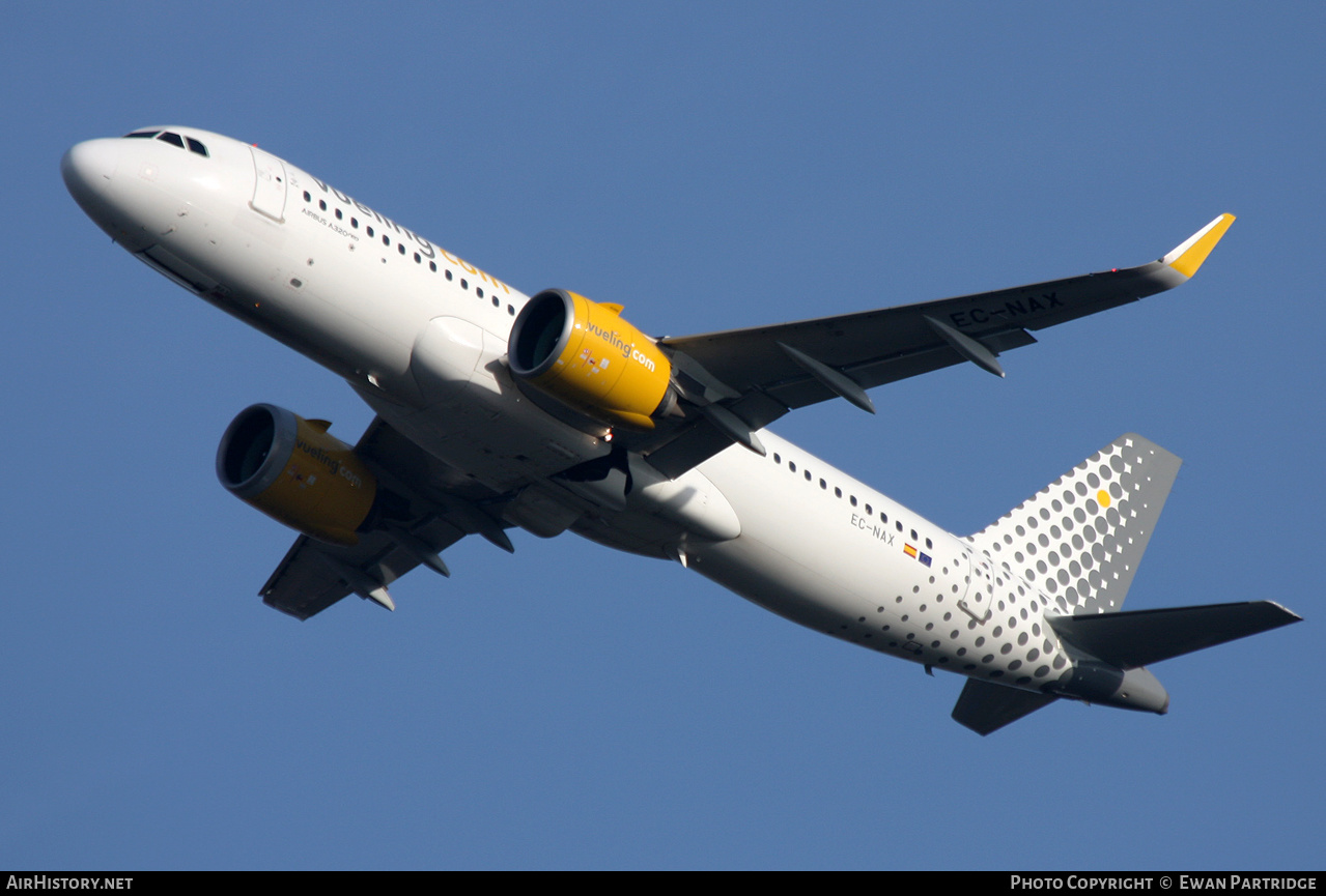 Aircraft Photo of EC-NAX | Airbus A320-271N | Vueling Airlines | AirHistory.net #625102