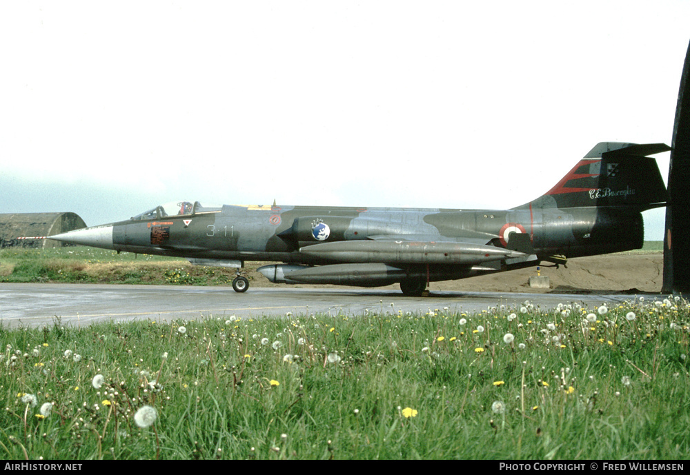 Aircraft Photo of MM6590 | Lockheed F-104G Starfighter | Italy - Air Force | AirHistory.net #625103