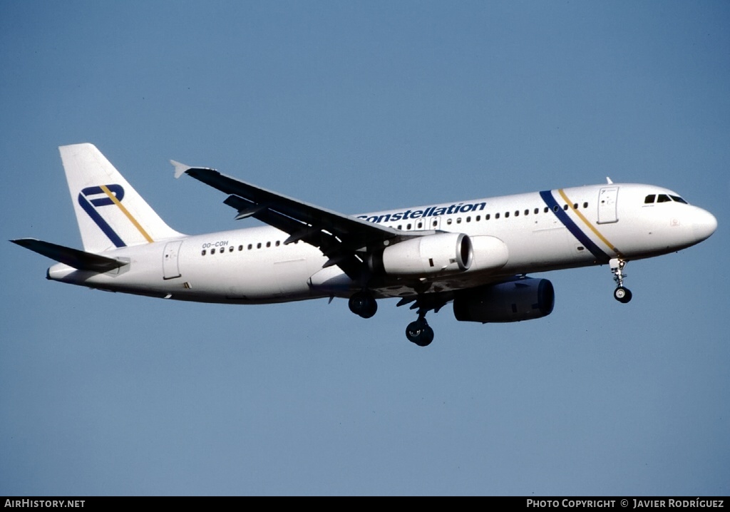 Aircraft Photo of OO-COH | Airbus A320-232 | Constellation International Airlines | AirHistory.net #625106