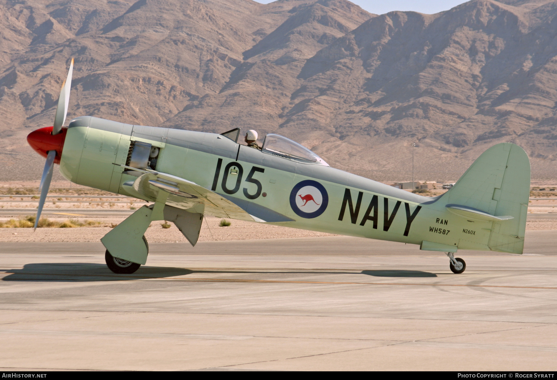 Aircraft Photo of N260X / WH587 | Hawker Sea Fury FB11 | Australia - Navy | AirHistory.net #625111