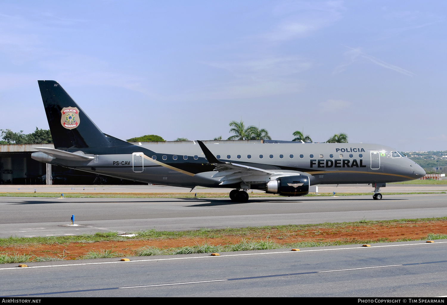 Aircraft Photo of PS-CAV | Embraer 175STD (ERJ-170-200STD) | Polícia Federal | AirHistory.net #625112