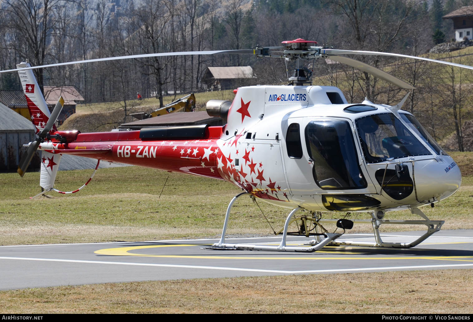 Aircraft Photo of HB-ZAN | Aerospatiale AS-350B-3 Ecureuil | Air Glaciers | AirHistory.net #625132