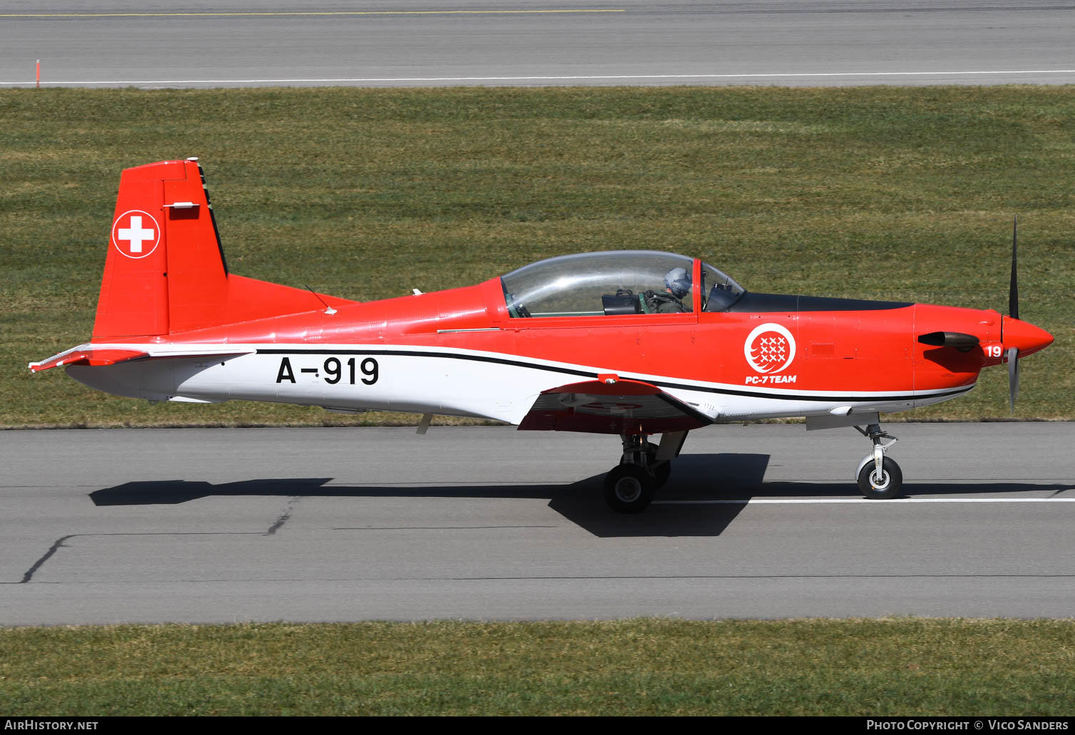 Aircraft Photo of A-919 | Pilatus NCPC-7 | Switzerland - Air Force | AirHistory.net #625133