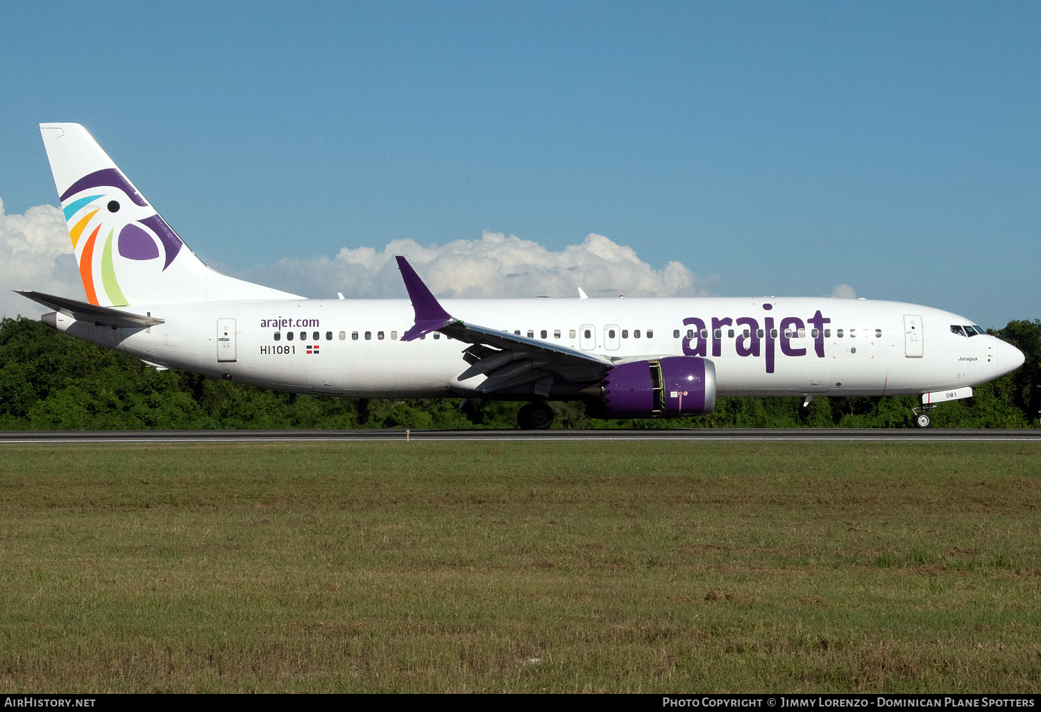 Aircraft Photo of HI1081 | Boeing 737-8 Max 8 | Arajet | AirHistory.net #625136