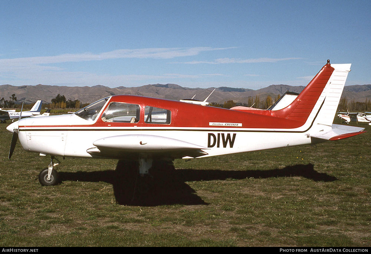 Aircraft Photo of ZK-DIW / DIW | Piper PA-28-140 Cherokee Cruiser | AirHistory.net #625140