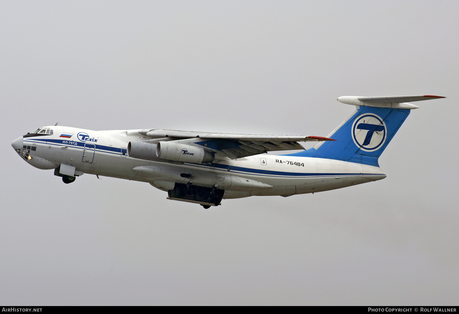 Aircraft Photo of RA-76484 | Ilyushin Il-76TD | Tesis Air Cargo | AirHistory.net #625146
