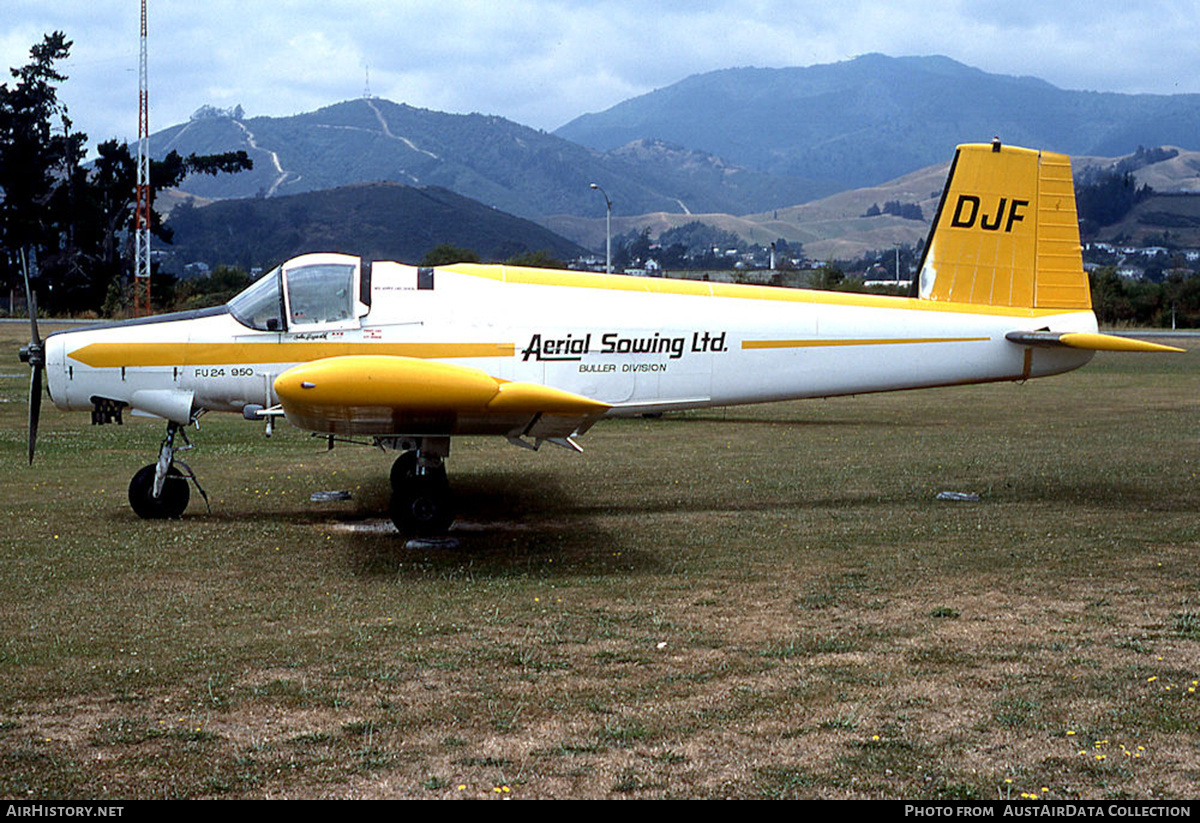Aircraft Photo of ZK-DJF / DJF | Fletcher FU-24-950 | Aerial Sowing | AirHistory.net #625158