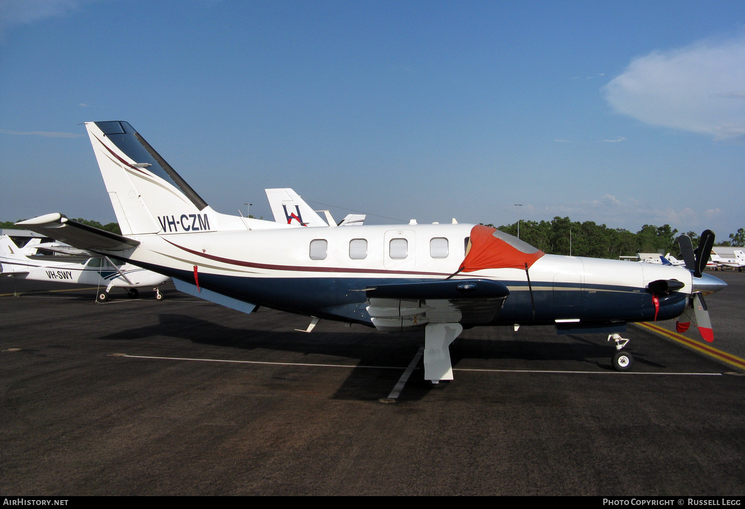 Aircraft Photo of VH-CZM | Socata TBM-700C-2 | AirHistory.net #625164