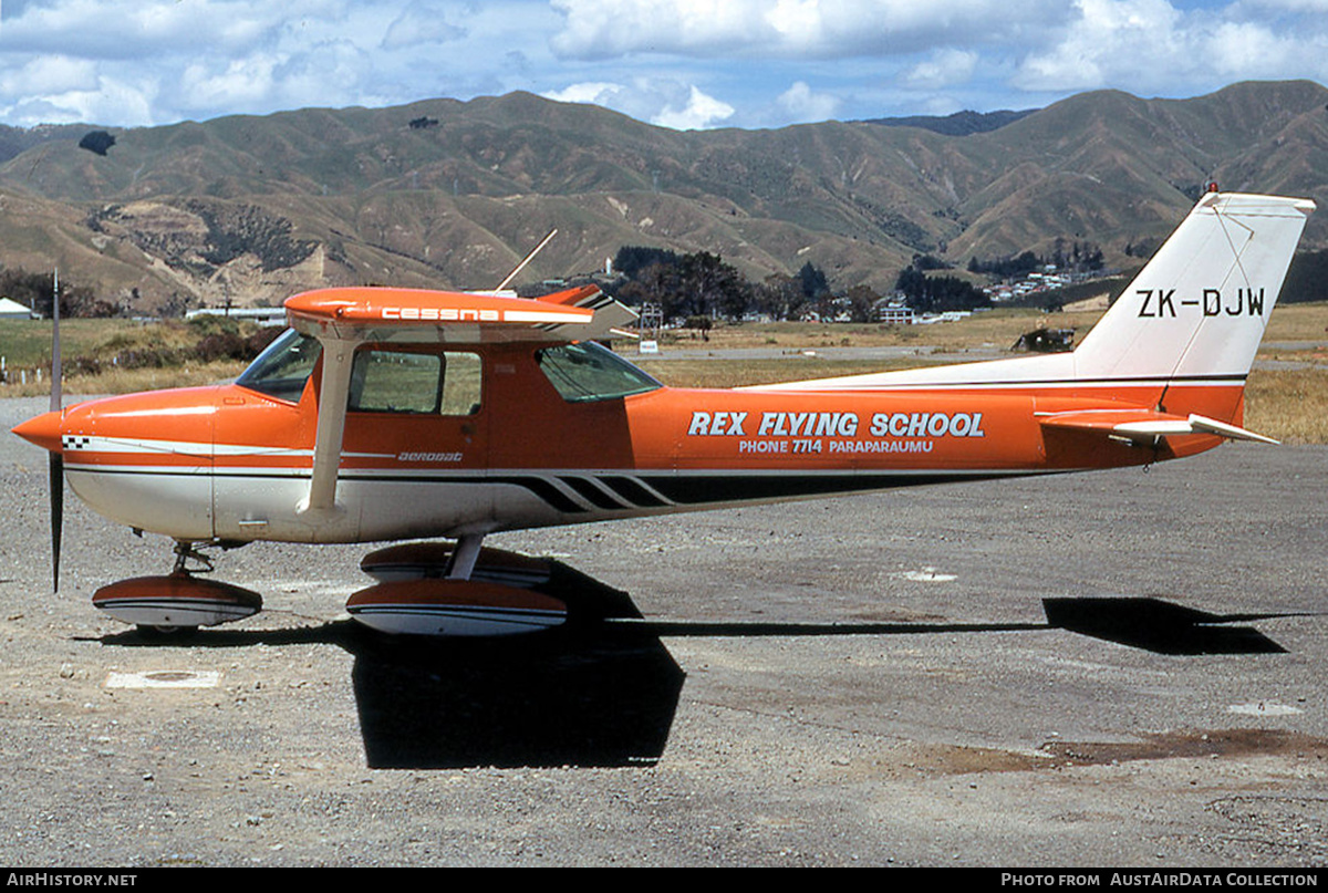 Aircraft Photo of ZK-DJW | Cessna A150L Aerobat | Rex Flying School | AirHistory.net #625186