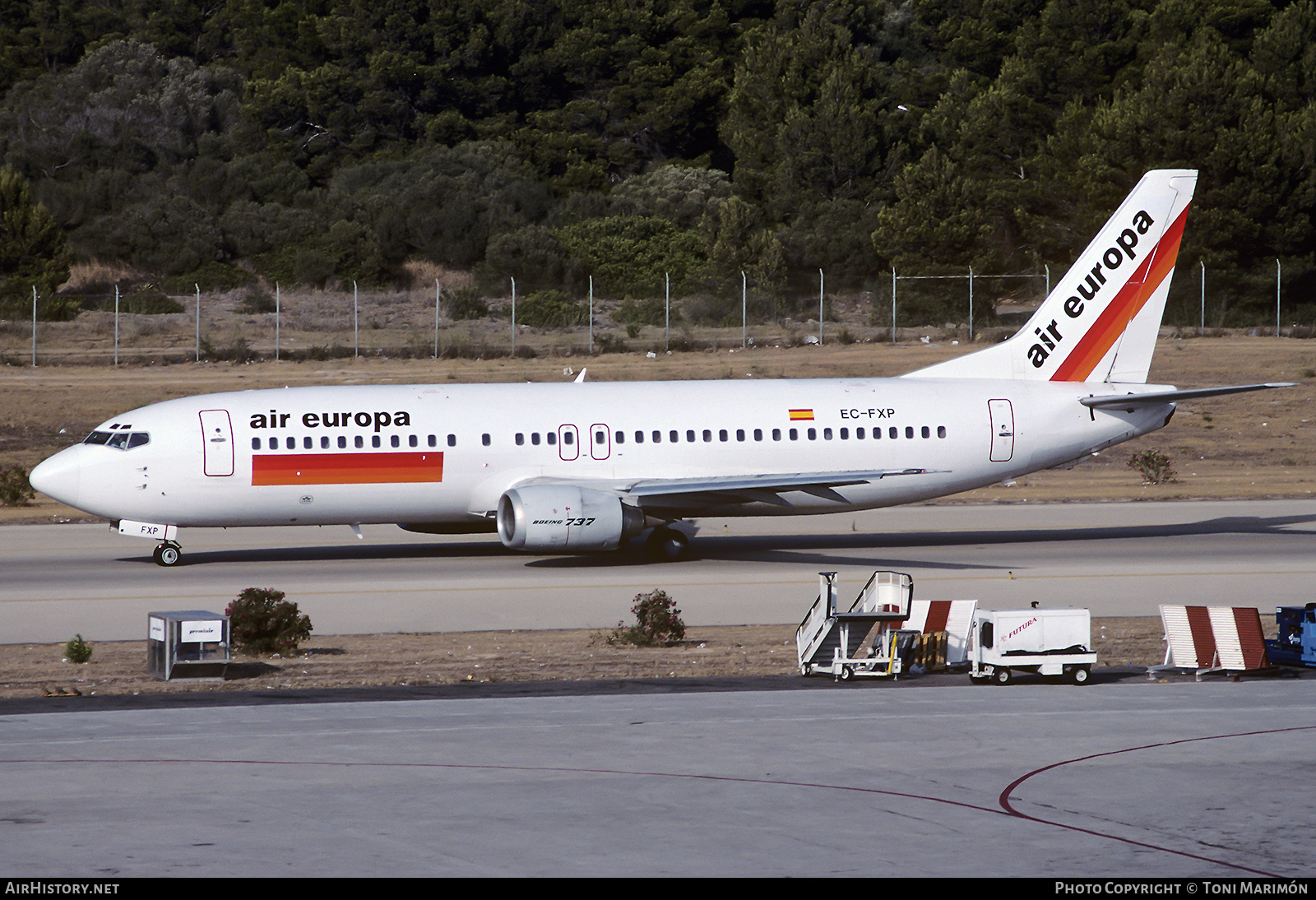 Aircraft Photo of EC-FXP | Boeing 737-4Q8 | Air Europa | AirHistory.net #625187