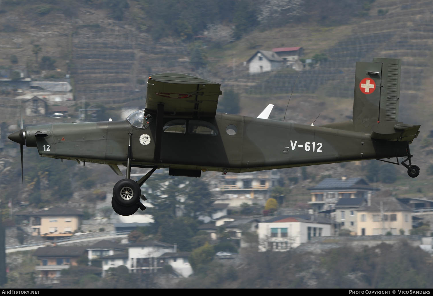 Aircraft Photo of V-612 | Pilatus PC-6/B2-H2M-1 Turbo Porter | Switzerland - Air Force | AirHistory.net #625199