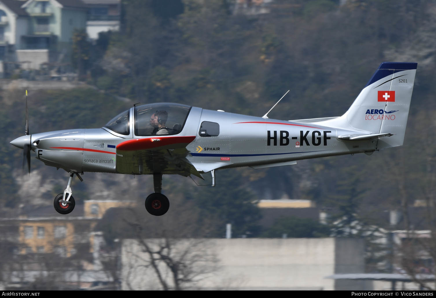 Aircraft Photo of HB-KGF | Sonaca S201 | Aero Locarno | AirHistory.net #625208