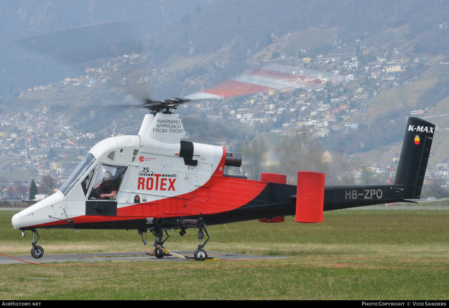 Aircraft Photo of HB-ZPO | Kaman K-1200 K-Max | Rotex Helicopter | AirHistory.net #625214