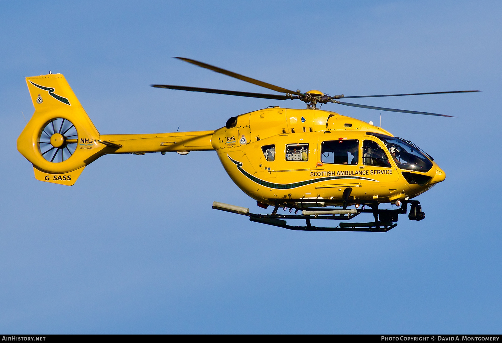 Aircraft Photo of G-SASS | Airbus Helicopters EC-145 (BK-117 D-2) | Scottish Ambulance Service | AirHistory.net #625219