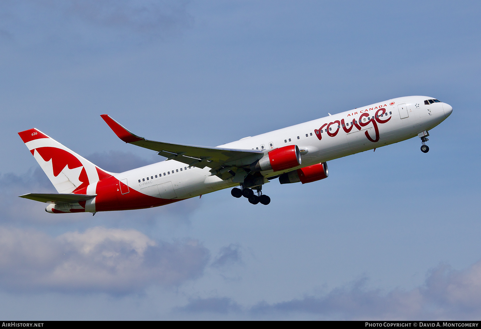 Aircraft Photo of C-FMXC | Boeing 767-333/ER | Air Canada Rouge | AirHistory.net #625237
