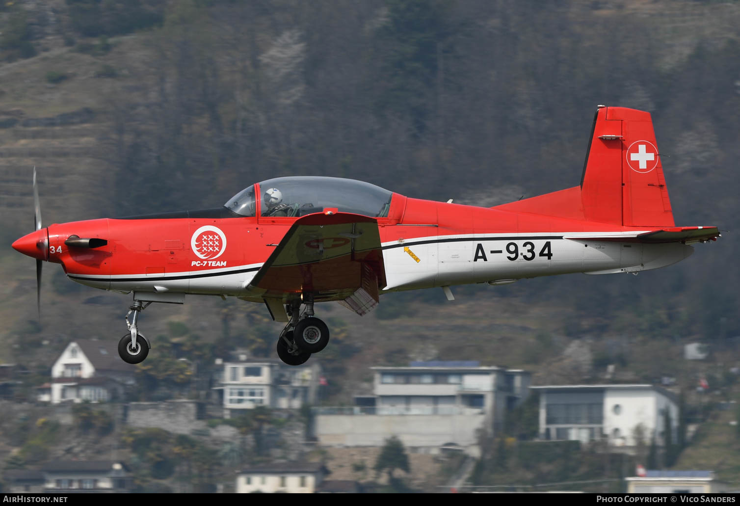 Aircraft Photo of A-934 | Pilatus NCPC-7 | Switzerland - Air Force | AirHistory.net #625240
