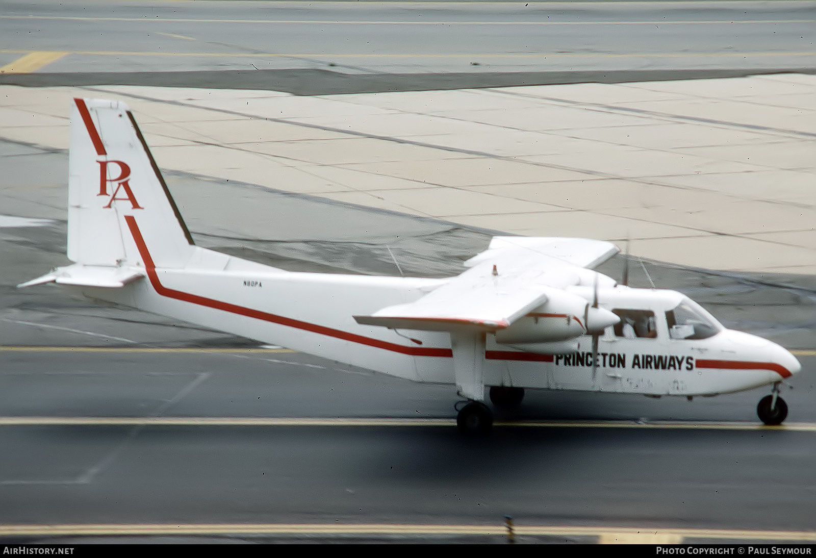 Aircraft Photo of N80PA | Britten-Norman BN-2A-26 Islander | Princeton Airways | AirHistory.net #625256