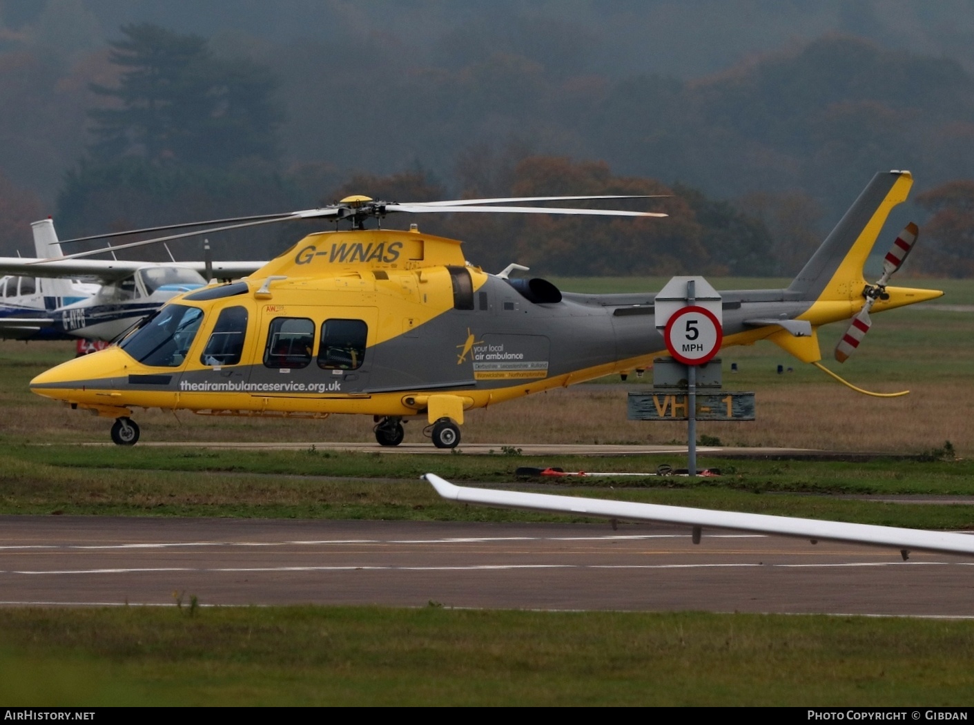 Aircraft Photo of G-WNAS | AgustaWestland AW-109SP GrandNew | Air Ambulance Service | AirHistory.net #625260